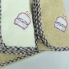 100% Cotton Face Towel With Border and Embroidery