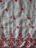 100% Cotton  Voile  Embroidery Fabric (Bord  Dsn)