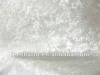 100% Polyester Ivory White Knitted Velour Fabric