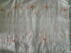 100% cotton crepe sheeting embroidered