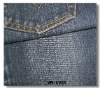 100% cotton jean fabric