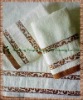 100% cotton square towel jacquard