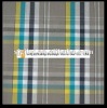 100% cotton yarn dyed fabric with check