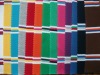 100% cotton yarn dyed pique fabric