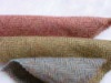 100% herringbone wool fabric