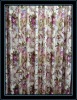 100% jacquard polyester printed fabric curtain design