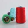 100% polyester colored spun yarn for sewing threads