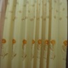 100% polyester embroidered lighting proof fabric for curtain home textile