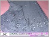 100%polyester knitting crushed fabric/knitting chiffon embroidery fabric