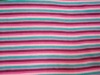 100% polyester polar fleece stripes printed fabric