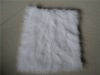 100%polyester  white faux fur for garment and so on