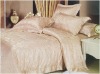 100% silk jacquard bedding set bed line comforter set bedspread