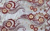 2011 fashionable embroidery fabrics with handwork