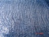 3mm spangle print and embroidery fabric