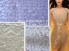 7mm sequins embroidery fabric( for evening dress)