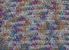 9mm big hole rainbow sequin embroidery fabric