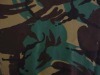 Anti infrared woodland camouflage fabric