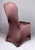 Chocolate brown colour,lycra chair cover CTS699,fancy and fantastic,cheap price but high quality