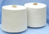 Cotton polyester blended yarn for weaving