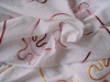 Embroidered Cotton Stretch Poplin Fabric