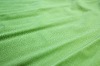 Green Sprayed Flocked Fabric