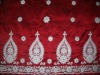 Indian Raw Silk Embroidered Georges