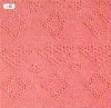 Jacquard cotton knitted fabric