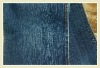 Low Price Indigo Twill Blue Slub Stretch Denim Jeans Fabric Garment Meterial(T705)