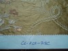 Machine Embroidered Silk Dupioni