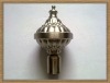 Nickel steel curtain finial for home decor