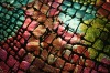 POLYESTER SPANDEX FABRIC SINGLE JERSEY MULTI HOLO FOIL (KOREA)