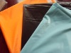 Polyester Pongee/Shiny PU Coated Polyester Fabric