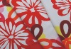 Printed Peach Skin Fabric