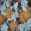 Printed Peach Skin Fabric