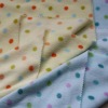 Printed polar fleece fabric