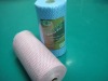 Printed spunlace nonwoven roll mesh type