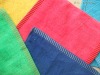 Reactive printed square towel