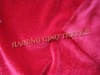 Red Stretch Velvet Fabric