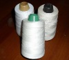 Spun polyester sewing thread