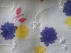 Supply Eco-Frinedly polyester cotton embroidered fabric