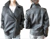 WASHABLE  PU LEATHER JACKET