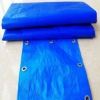 Waterproof PE blue tarpaulin in folding package with lamination