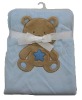 baby cute soft blanket with bear MT5136