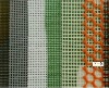 building safety netting with PVC coated polyester