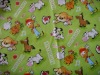 cartoon printed taffeta fabric