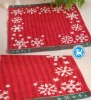 christmas square towel