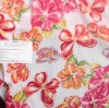 cotton crepe  voile printed  fabric