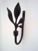 decorative iron wall window curtain hooks for hanging