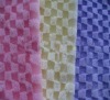 emboss and printed pv plush fabric