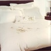 embroidery bedding set- Oriental Chrysanthemum